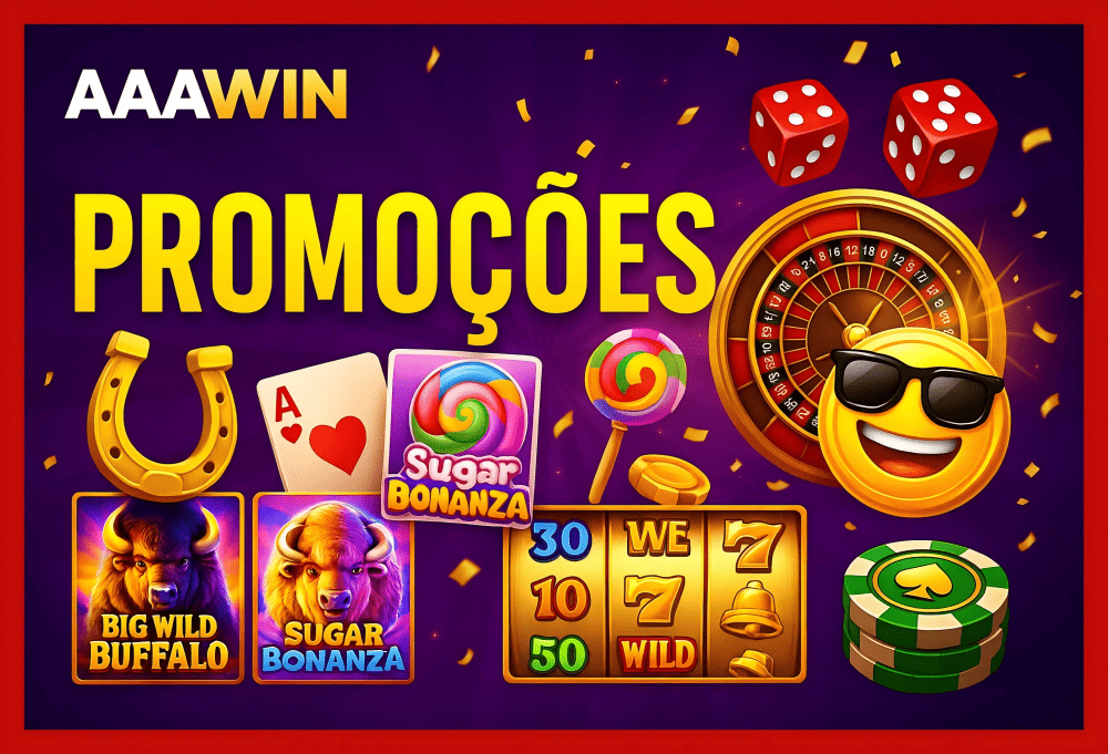 O bônus promocional AAAWIN é uma ótima maneira de começar sua aventura